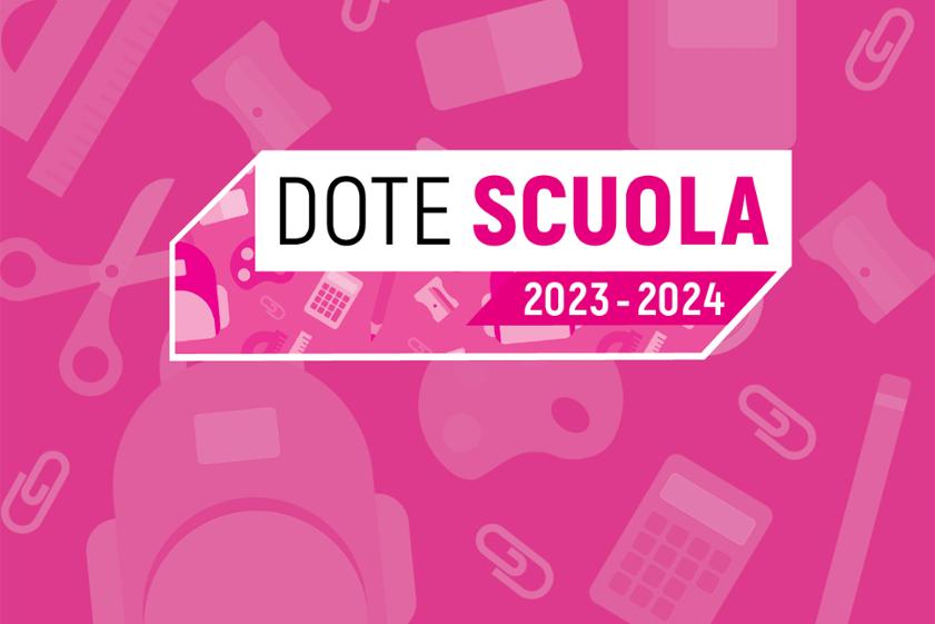 Immagine di copertina per DOTE SCUOLA 2023/2024